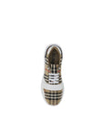 BBERRY Arthur Check Detail Sneakers Men Beige