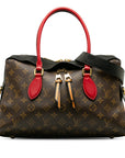 Brown LV Monogram Tuileries Satchel