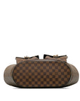 Brown LV Damier Ebene Manosque GM Tote Bag
