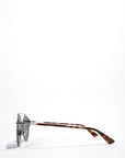 Christian D1OR 3&GQT Sunglasses Leopard Print / Silver Base Metal 145mm