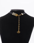 Christian D1OR Choker Black Fabric