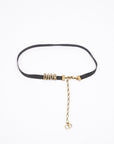 Christian D1OR Choker Black Fabric