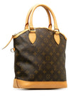 Brown LV Monogram Lockit PM HandBag