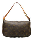 Brown LV Monogram Pochette Accessoires Baguette