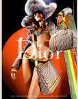 CHRISTIAN D1OR 2004 RASTA BOWLER BAG