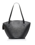 Black LV Epi Saint Jacques GM Long Strap Tote Bag