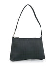 BBERRY Baguette Black Smoke Check Canvas