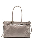 PRD Bonnie Large Handbag Calfskin Grey GHW