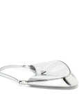 PRD Borsa A Spalla Cleo Pelle Spazzolato Leather Argento SHW