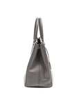PRD Galleria Saffiano Tote Bag Calfskin Grey SHW