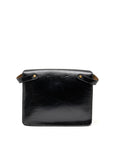 FNDI Kan U Shoulder Bag Leather Black GHW