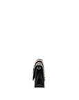 PRD Electra City Flap Bag Calfskin Black/Red SHW