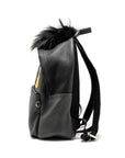 FNDI Large Backpack Calfskin/ Fur/ Crocodile Multicolor SHW
