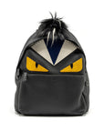 FNDI Large Backpack Calfskin/ Fur/ Crocodile Multicolor SHW