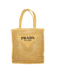 PRD Crochet Tote Bag Raffia Tan