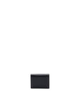 PRD Card Holder With Shoulder Strap Saffiano Leather Black GHW
