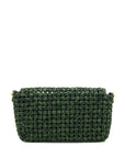 FNDI Baguette Limited edition Tweed Green GHW