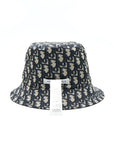 CHRISTIAN D1OR BUCKET HAT NAVY SIZE58
