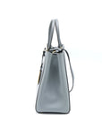 FNDI 2 Jours Large Bag Leather Grey GHW