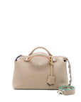 FNDI By The Way Bag Mutilcolour Tail Calfskin Beige SHW