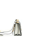 PRD City Calf Raffia Saffiano Cahier Bag White