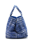PRD Canvas Shopping Tote Bag Blue