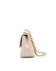 Christian D1OR Cannage Leather Miss D1OR Flap Bag in Light pink LGHW