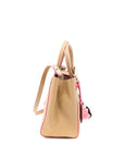 FNDI 2Jours Tote Bag Beige SHW