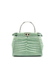 FNDI CROCODILE PEEKABOO ICONIC MINI MINT GREEN