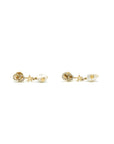 CHRISTIAN D1OR CD EARRINGS STARS WITH PEARL