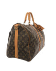 Brown LV Monogram Keepall 50 Travel Bag