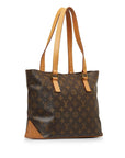 Brown LV Monogram Cabas Piano Tote Bag