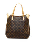 Brown LV Monogram Odeon GM Satchel