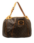 Brown LV Monogram Galliera PM Shoulder Bag
