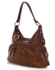 FNDI Brown Leather Chef Bag