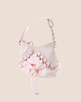 CHRISTIAN D1OR 2005 PINK SATIN MINI CORSET BAG