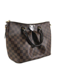 Brown LV Damier Ebene Siena MM Satchel