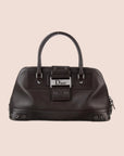 CHRISTIAN D1OR 2002 BROWN STREET CHIC UPTOWN HANDLE BAG