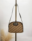 Christian D1OR Trotter Shoulder bag Brown Vintage hxyich