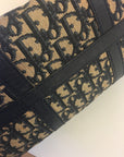 CHRISTIAN D1OR Bowling Handbag in Blue Fabric