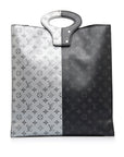 Black LV Monogram Eclipse North South Tote