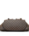 Brown LV Damier Ebene Manosque GM Tote Bag
