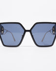Christian D1OR 30 Montaigne Sunglasses Black / Gold Acetate 130