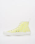 Christian D1OR B23 White / Neon Yellow Canvas EU 46 UK 12