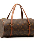 Brown LV Monogram Papillon 26 HandBag