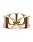 Christian D1OR CD Ring Gold Gold Plated Medium