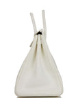 HMS Special Order (HSS) Birkin 40 White Verso Togo Gold Hardware