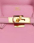 Top Quality HMS Birkin 35 Bubblegum Togo Gold Hardware