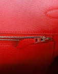 HMS Birkin 35 Rouge de Coeur Togo Palladium Hardware