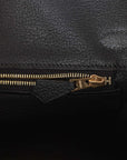 HMS Birkin 25 Black Togo Rose Gold Hardware